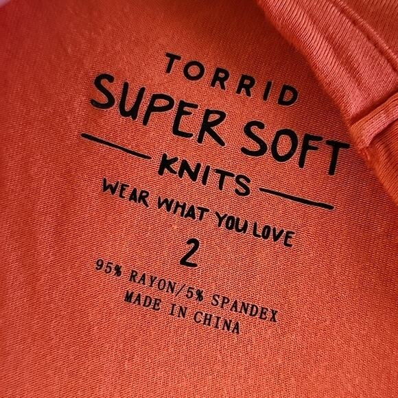 Torrid Super Soft Knits Varsity Shirt Dress, Women's Plus Size 2X, New - Picture 9 of 9